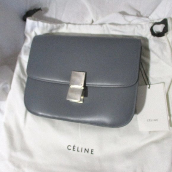NEW Winter 2012 "OLD" CELINE MEDIUM FLAPBAG Purse Shoulder Bag - Picture 1 of 12